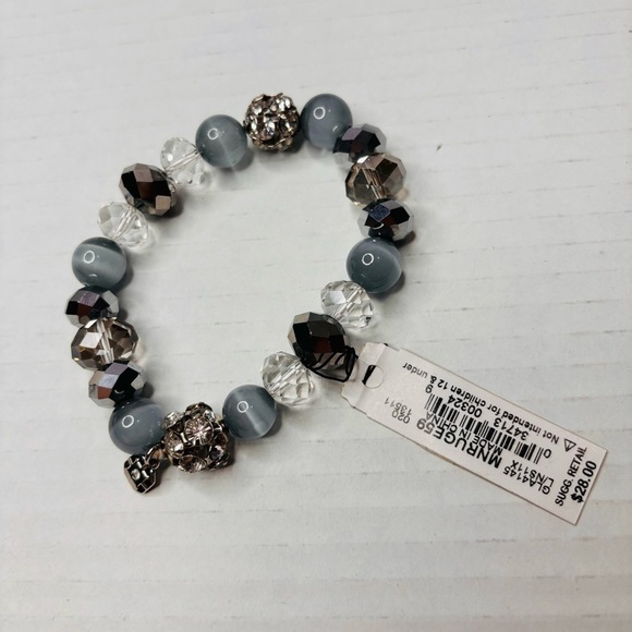 2/$25 MONET Beaded Elastic Bracelet - Picture 6 of 6